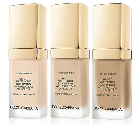 Dolce&Gabbana Foundation Makeup .